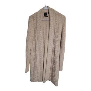 Saks Fifth Avenue Sweater Women S Cashmere Oversized Cardigan Cable Knit
